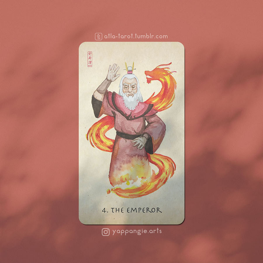 emperor tarot card reversed