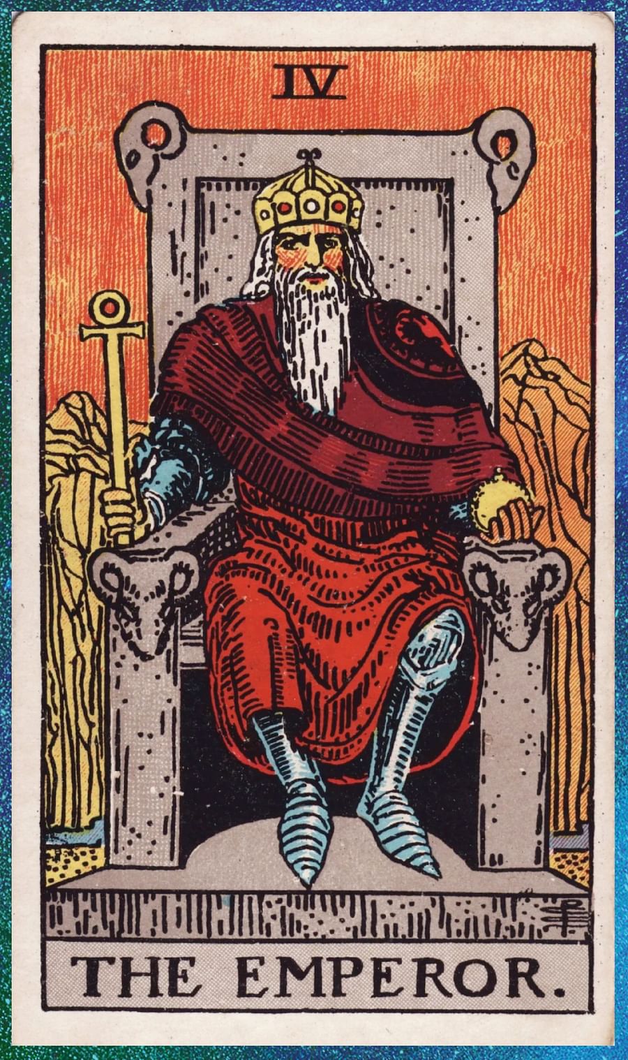 Emperor tarot card leadership