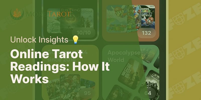 Online Tarot Readings: How It Works - Unlock Insights 💡
