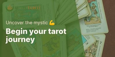 Begin your tarot journey - Uncover the mystic 💪