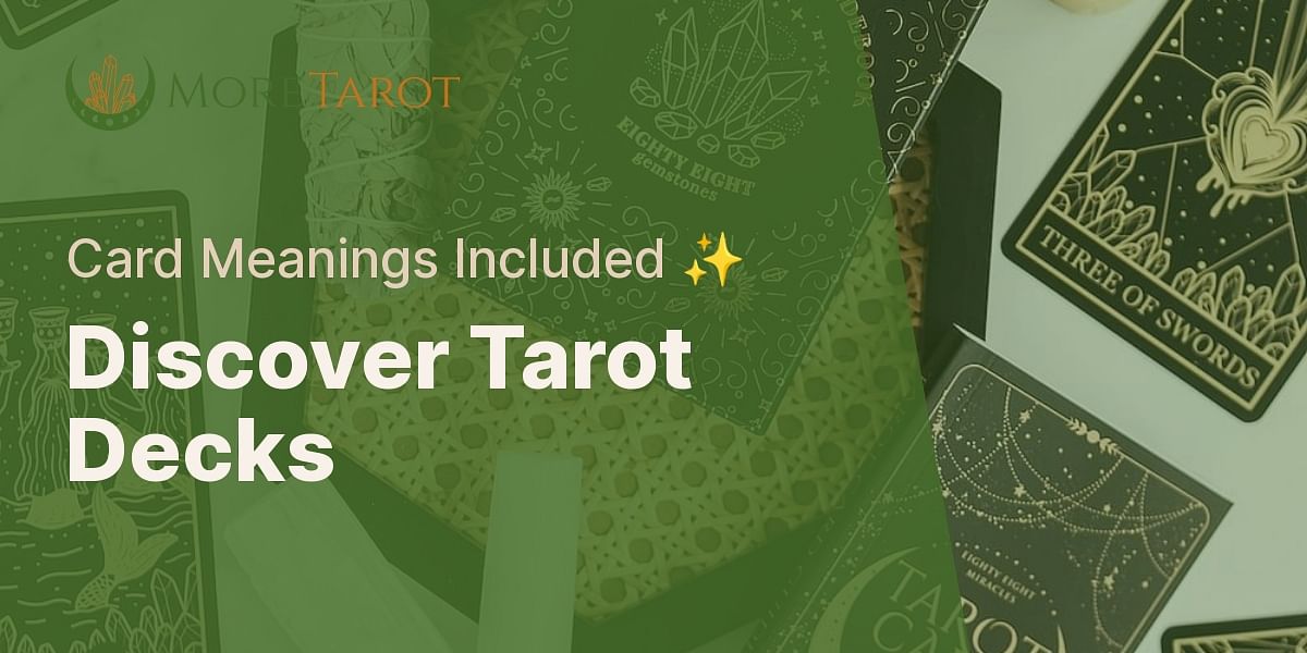 Which tarot deck has the card meaning written on each card?