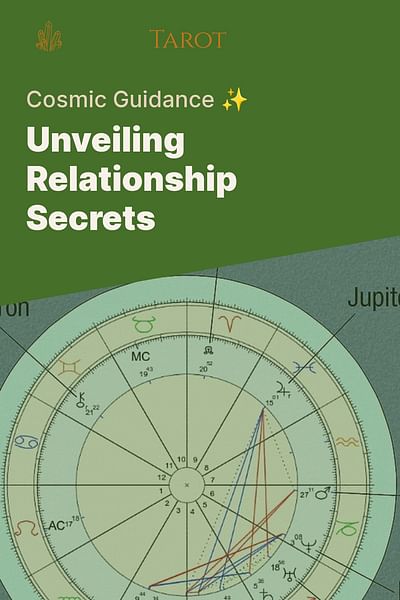 Unveiling Relationship Secrets - Cosmic Guidance ✨