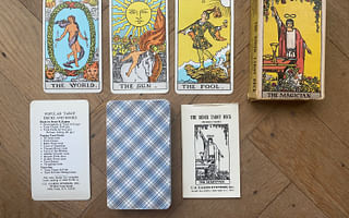 What are some popular tarot card decks and why are they popular?