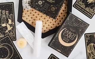 Which tarot deck has the card meaning written on each card?